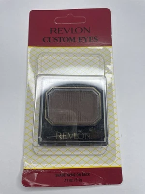 REVLON Custom Eyes SLATE Eye Shadow Eyeshadow .11 oz / 3.1 g  New Rare HTF - Image 1 of 3