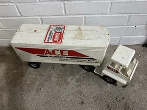 Vintage ERTL Ace Hardware Metal Toy Semi Truck 22” 60s/70s Complete Fair - Picture 1 of 17