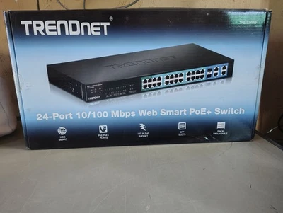TRENDNETPoE Web Smart SwitchTPE-224WS(R)TPE-224WSTRENTRENDNET... - Image 1 of 4