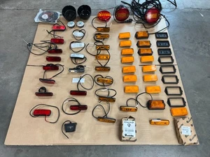 Job Lot of Truck Lorry HGV 24V Light Reflector Spares Truck-Lite etc *UC* 1234 - Picture 1 of 15