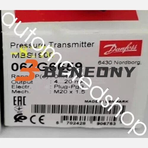 1PC NEW DANFOSS MBS1900 064G6659 Pressure Transmitter Shipping DHL or FedEX - Image 1 of 1