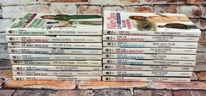 Vintage 80s Nancy Drew Case Files PB Book Lot Of 18 - Foto 1 di 19