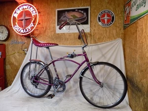 1960s SEARS SPYDER 24 10-SPEED TWIN STIK MUSCLE BIKE VINTAGE ELIMINATOR MURRAY! - Picture 1 of 24
