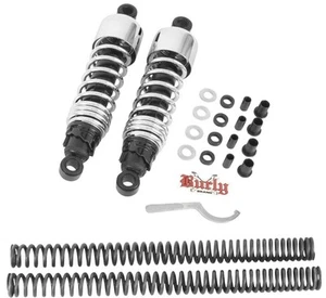 Kit de suspensión delantera y trasera cromada Burly Slammer (B28-1001) - Imagen 1 de 1