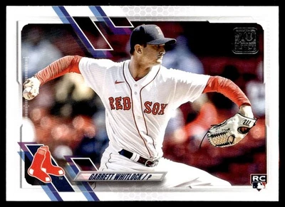 2021 Topps Garrett Whitlock Boston Red Sox #USC5 - Image 1 of 2