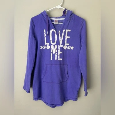 Sudadera con capucha SO púrpura para comodidad acogedora talla XS Foto 1 de 4