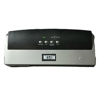 Sellador al vacío Weston Harvest Guard - negro/plateado solo el cabezal eléctrico. Probado Foto 1 de 2