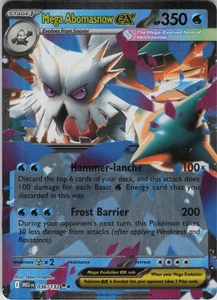 Mega Abomasnow ex Double Rare ME01: Mega Evolution 036/132 NM - Bild 1 von 2