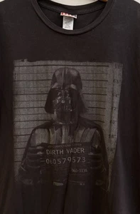 Star Wars Darth Vader Mug Shot Junk Food Herren T-Shirt grau Größe L - Bild 1 von 7