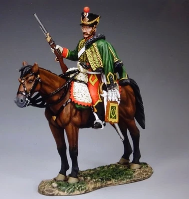 King & Country NA302 54 mm Húsar Napoleónico Francés MTD con Carbina 2015 sin usar, en caja original Foto 1 de 3