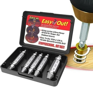 5pc Damaged Screw & Bolt Extractor Removal Set FAST SHIP! A24 - Picture 1 of 1