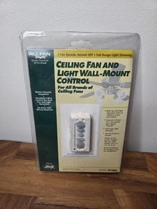 Hunter 27186 Ceiling Fan Light Wall-Mount Control Dimmer All Fan NEW Open Box - Picture 1 of 5