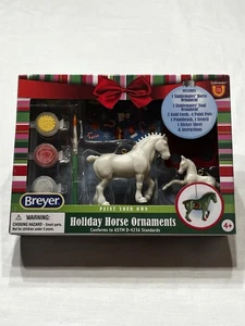 Breyer Stablemates Paint Your Own Holiday Horse Ornaments 1:32 Scale Holiday Kit - Picture 1 of 8