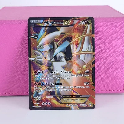 LP Pokemon TCG White Kyurem EX 146 Boundaries Crossed Holo - Image 1 of 4