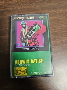 Ashwin Batish-Sitar Power New Sealed Cassette 1987 Shanachie 64004 RARE! - Imagen 1 de 4