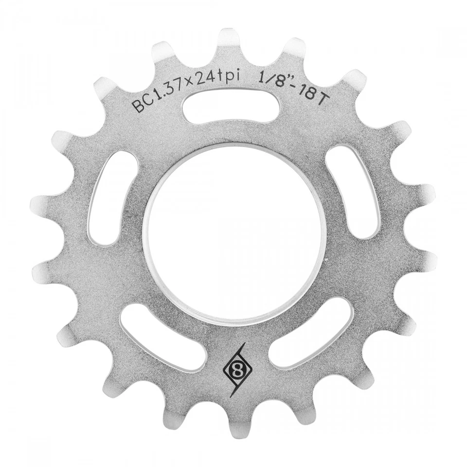 Origin8 18T Coated ChromeMoly Track Cog - Rust-Resistant, Ultra-Strong, 1/8in - Image 1 of 1