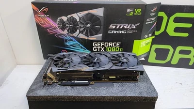 ASUS GeForce GTX 1080 Ti 11GB GDDR5X Graphics Card... - Image 1 of 4