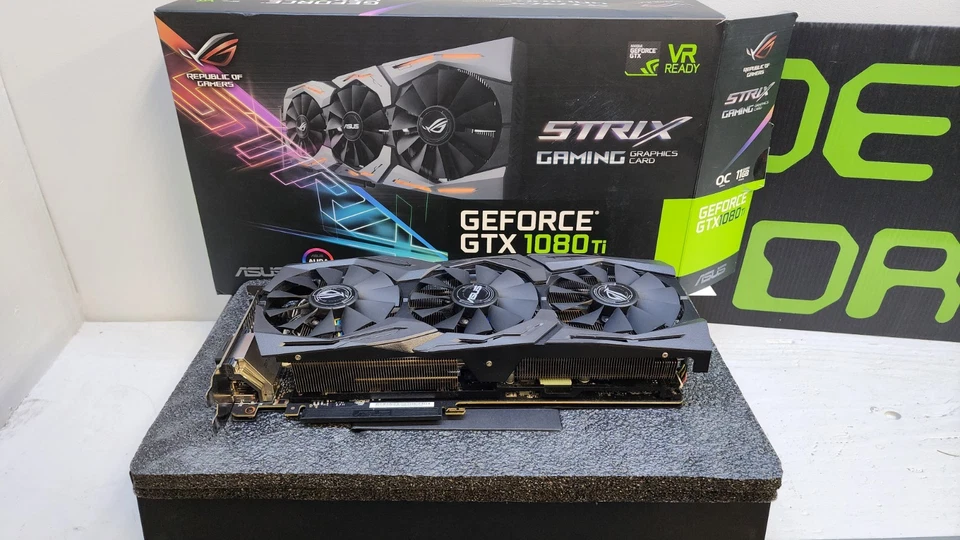 ASUS GeForce GTX 1080 Ti 11GB GDDR5X Graphics Card... - Image 1 of 4