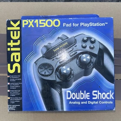 saitek PX1500 double shock pad for Play Station - Wired - New :) - Image 1 of 3