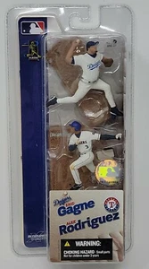 Eric Gagne Alex Rodriguez McFarlane MLB 2004 3" Baseball Figures 2-Pack New - Picture 1 of 8