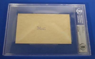 BORIS STANKOVIC dec. 2020 Beckett authenticated signed auto 3+ x 6 HOF Serbia - Image 1 of 3