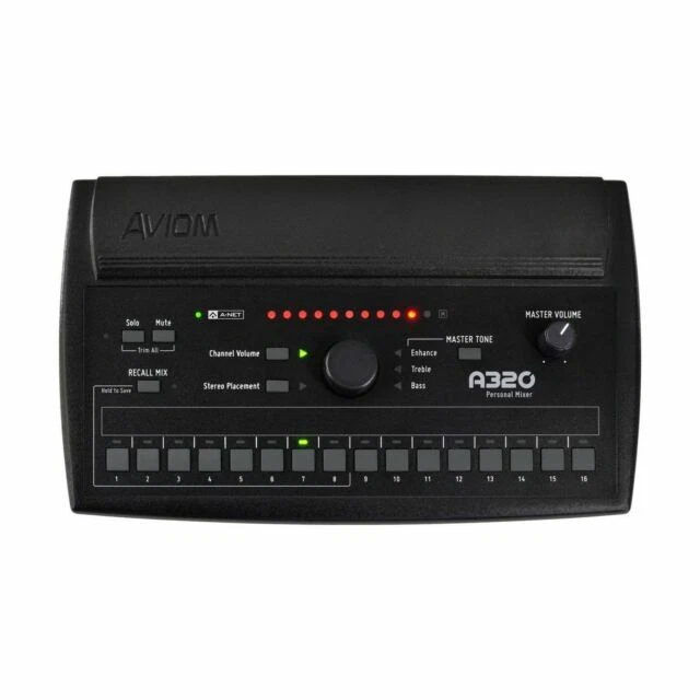 Aviom A320 Personal Mixer - Black