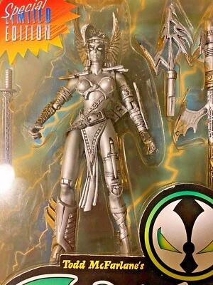 McFarlane Toys, Clear Silver Angela, Edición Deluxe, Nuevo. Raro Edición Limitada Foto 1 de 4