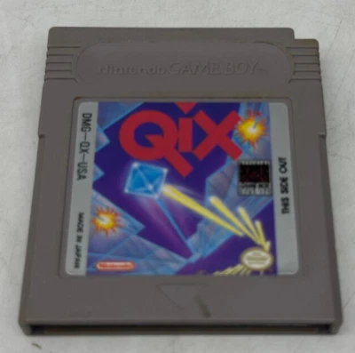 Qix (Nintendo Game Boy, 1990) Authentic Game Cartridge Only Tested FAST SHIP - Image 1 of 3