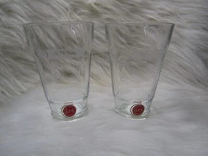 Pair of JJ&S Jameson Whiskey Red Label Glass 5.25” Tall Bar Glasses - Picture 1 of 4