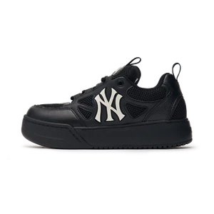 MLB Chunky Wide Strike New York Yankees Sneakers NY Logo Shoes Black US 5-12 - Picture 1 of 6