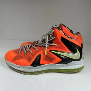 Talla 12 - Nike Lebron 10 P.S Elite Carmesí Brillante - Imagen 1 de 10