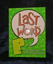 Last Word The Game by Paul Lamond Games Complete - Very Good Condition 