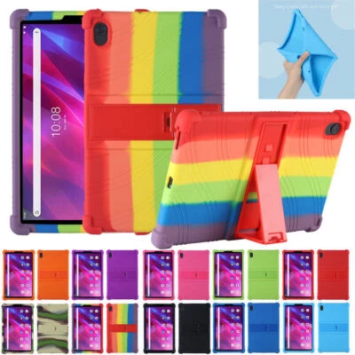 Case For Lenovo Tab K10 TB-X6C6F/X Tablet 10.3'' Shockproof Silicone Stand Cover - Image 1 of 4