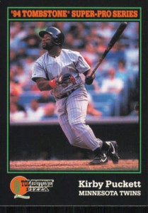 1994 Score Tombstone Pizza Super-Pro Series #25 Kirby Puckett - - - Near Mint