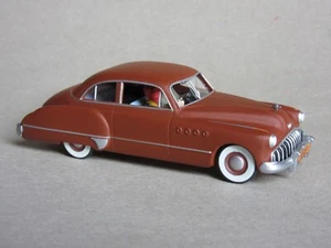 BUICK ROADMASTER 1949 - Hergé échelle 1:43 Tintin pr Carrera Panamericana Mexico - Photo 1/5