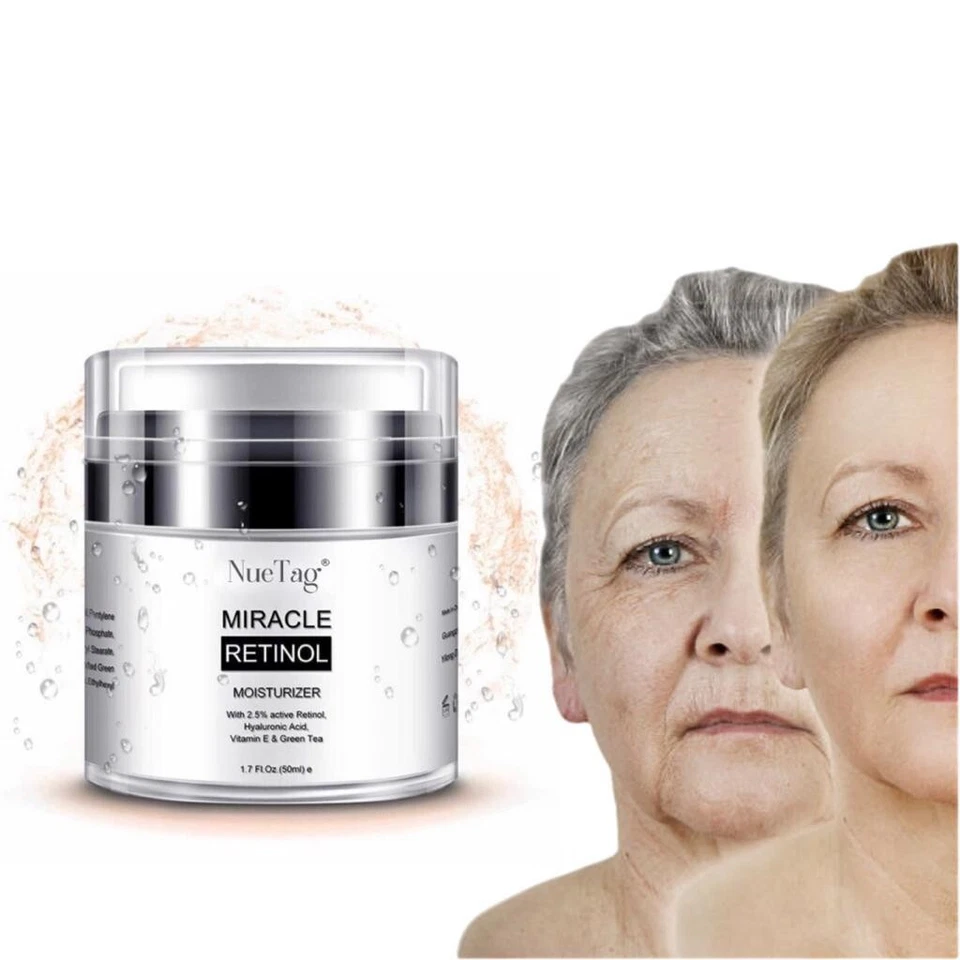Wrinkle Remover Instant Anti Aging Retinol Face Cream Skin Tightening Firming US - Image 1 of 4
