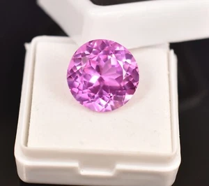AAA Natural Flawless Ceylon Pink Sapphire Unheated Loose Gemstone 12.55 Ct - Picture 1 of 4