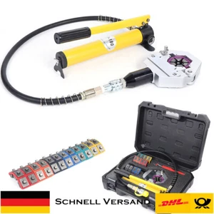 Hydraulic Hose Crimper Manual A/C Kit Air Conditioning Repairer Crimping Tools - Picture 1 of 18