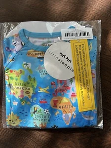 Little Sleepies Unisex Baby Around the World 1-Piece crescent Size NB newborn - Picture 1 of 1