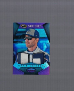 Jimmie Johnson NASCAR Racing 2016 Panini Certified Purple Dual Relic 6/10