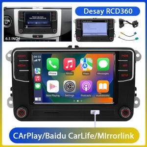 Autoradio 6,5" 17G035280 per VW Jetta Golf Passat DS RCD360 Carplay Android auto - Foto 1 di 8