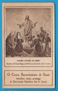 Sacro Cuore di Gesù Preghiera SLEM santino holy card image pieuse MA1050 - Picture 1 of 2
