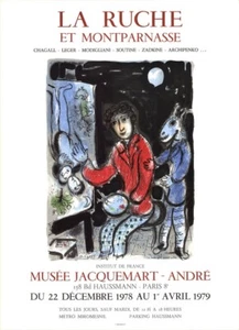 Marc Chagall 'La Ruche' 1979 Exhibition Poster - Picture 1 of 1