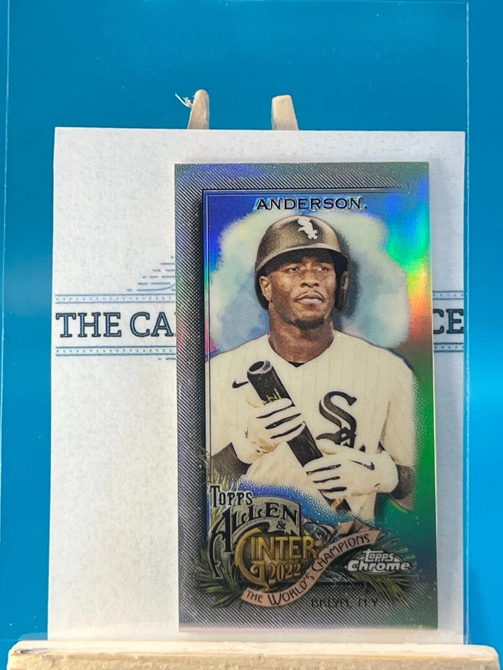 2022 Topps Allen & Ginter Chrome - Tim Anderson #143 Refractor Mini - Image 1 of 2
