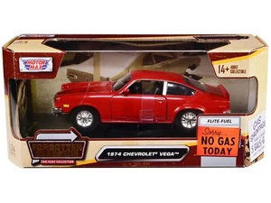 1974 Chevrolet Vega Red "Forgotten Classics" Series 1/24 Diecast Model Car by Mo - Picture 1 of 1