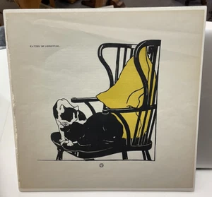 Lithograph by Emil Orlik (March 1899) "Cats in a Chair" - Picture 1 of 9