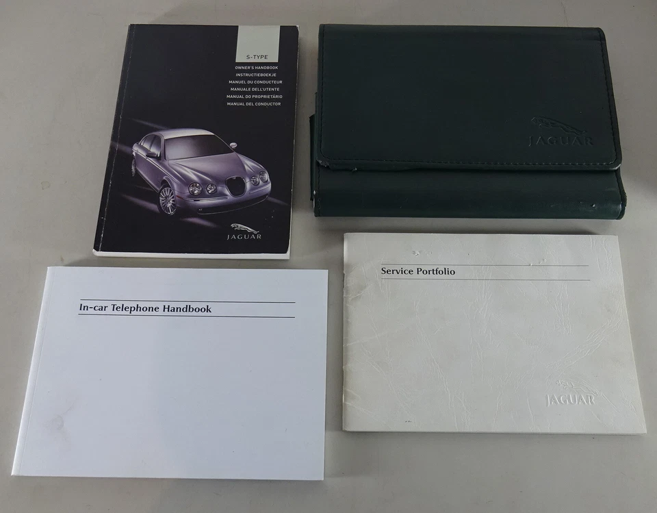 Manual Del Propietario + Cartera Jaguar S-Type Stand 2004 - Imagen 1 de 1