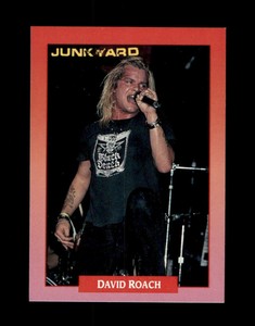 1991 Brockum Rock Cards #113 David Roach  SET BREAK 