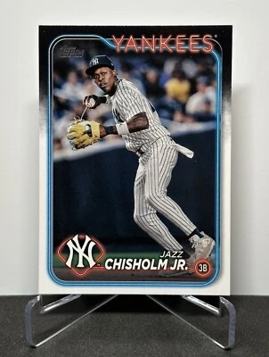 2024 Topps Update Jazz Chisholm Image Variation SP New York Yankees #US1 - Image 1 of 2