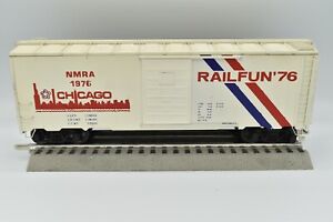 NMRA Railfun 76 Chicago Boxcar Metal and Wood Built Up Kit Super Detail O Scale